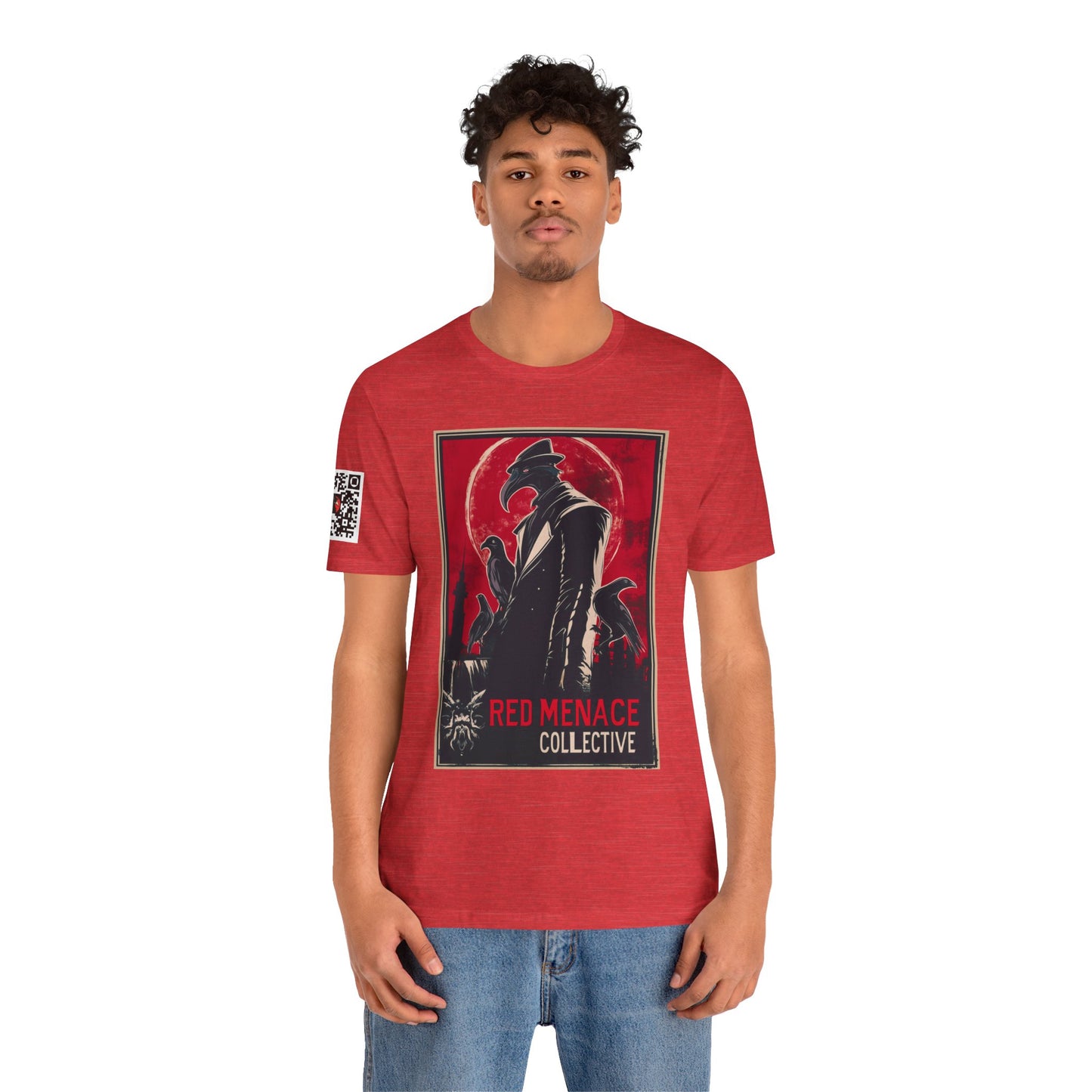 Red Menace Collective Propaganda Unisex Jersey Short Sleeve Tee