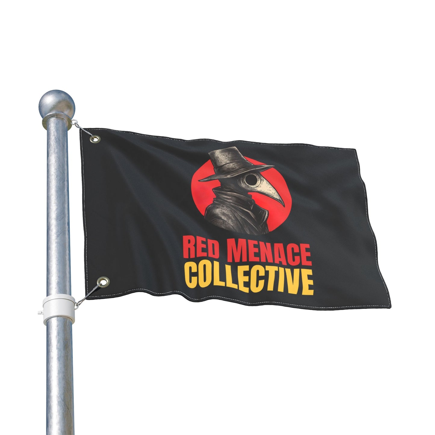Red Menace Collective Double-Sided Decorative Flag