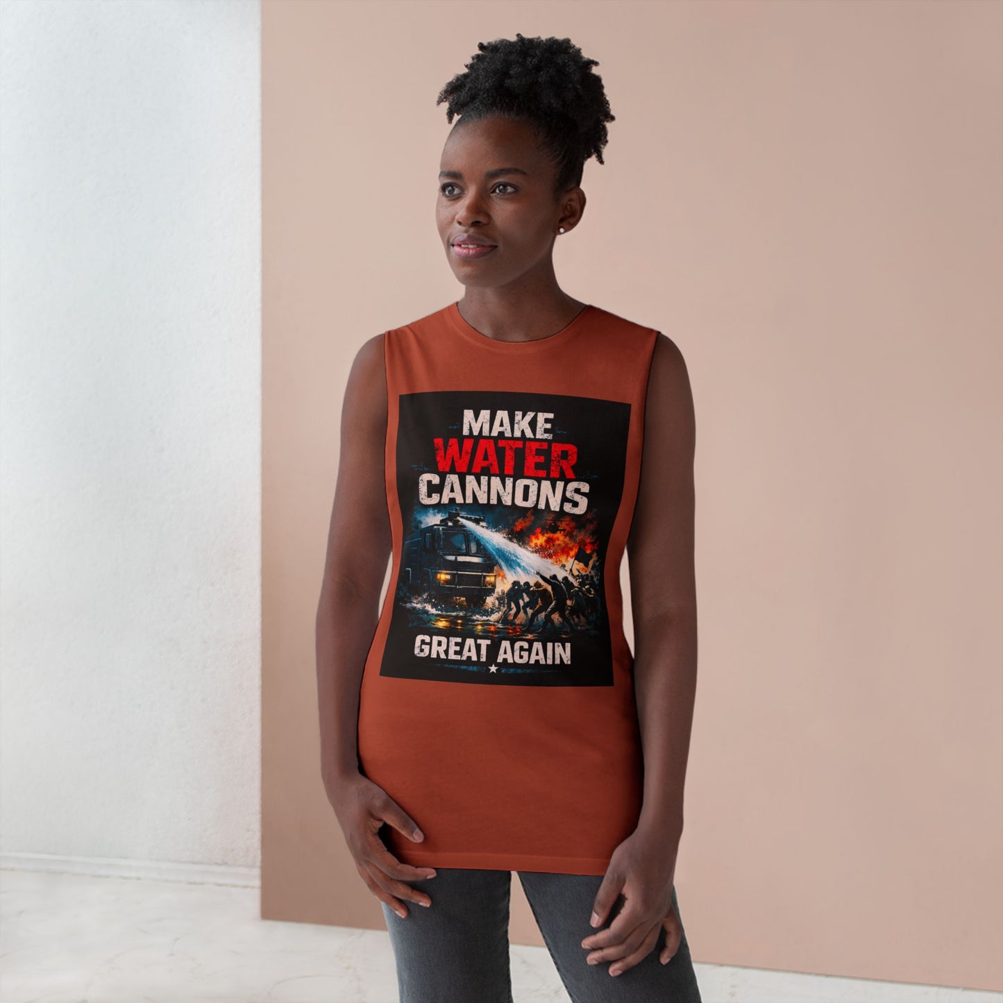 Make Water Cannons Great Again Tank Top