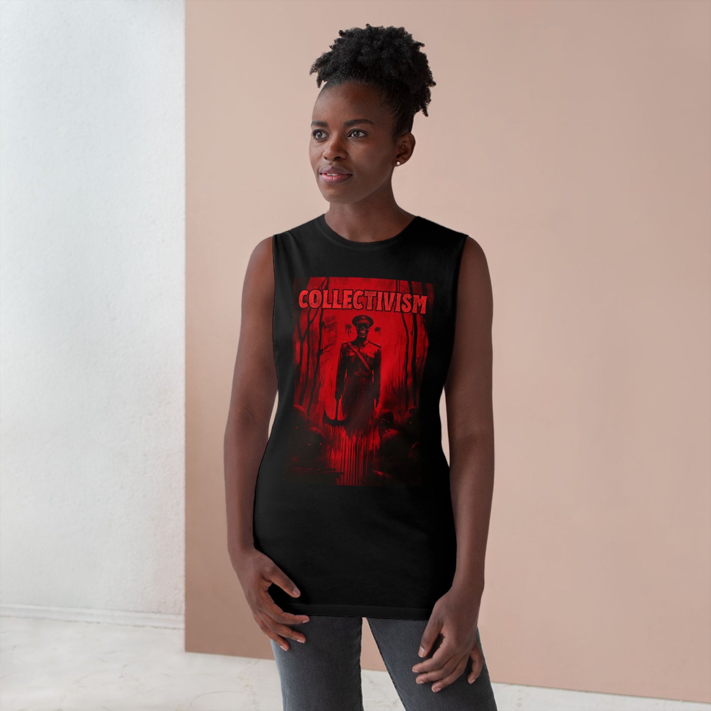 LIMITED EDITION HALLOWEEN 2025: Collectivism Horror Movie Tank Top