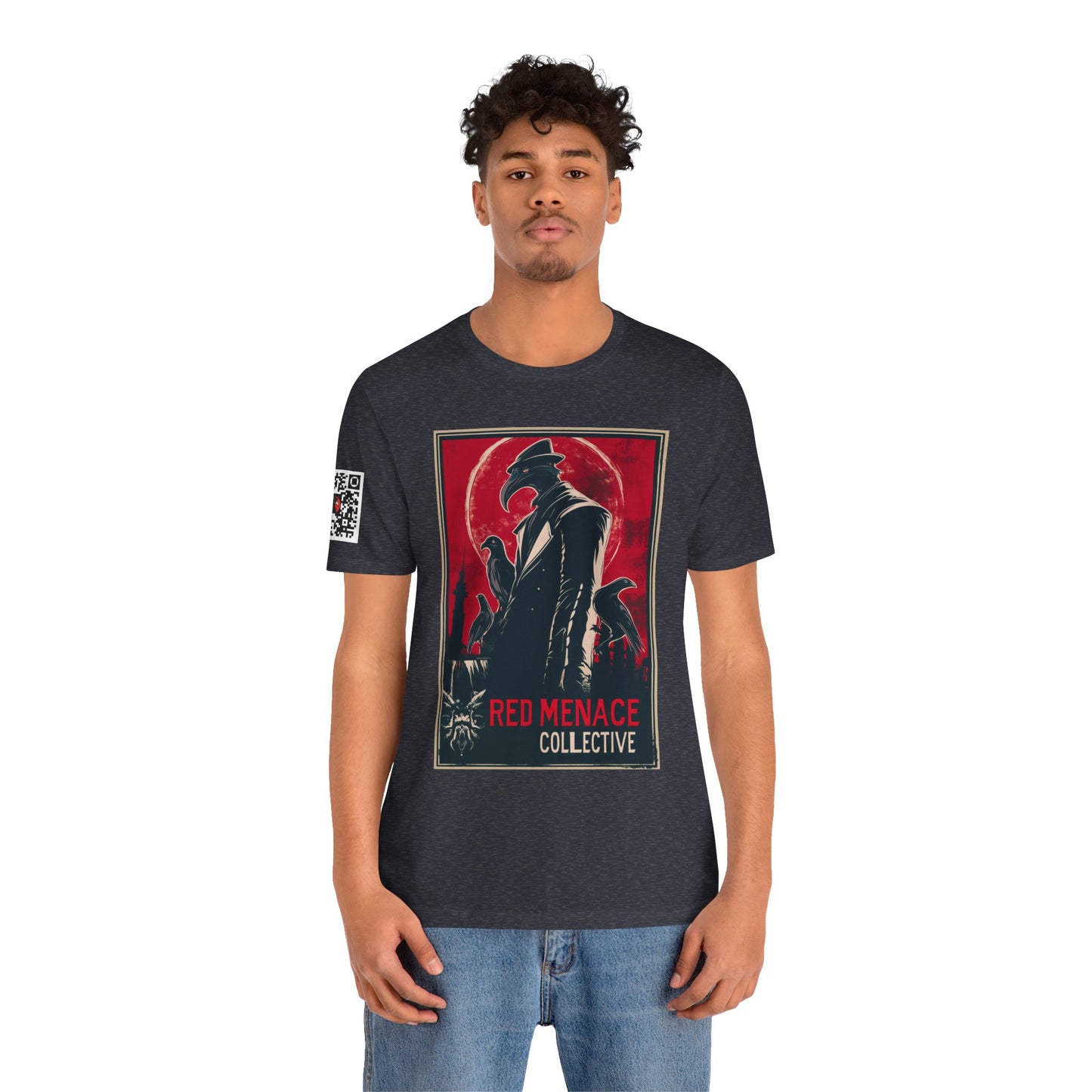 Red Menace Collective Propaganda Unisex Jersey Short Sleeve Tee