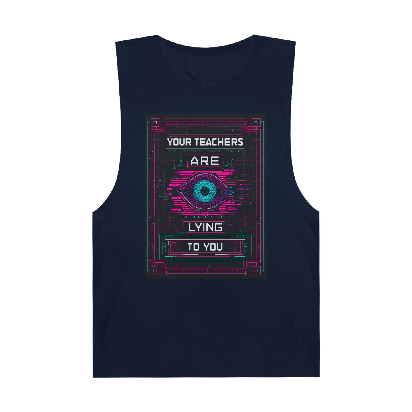 Your Teachers Are Lying To You Unisex Tank Top