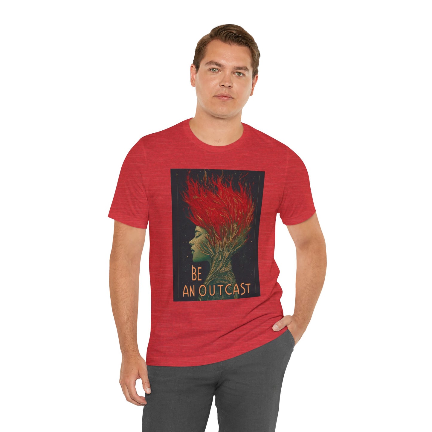 Be An Outcast Unisex Jersey Short Sleeve Tee