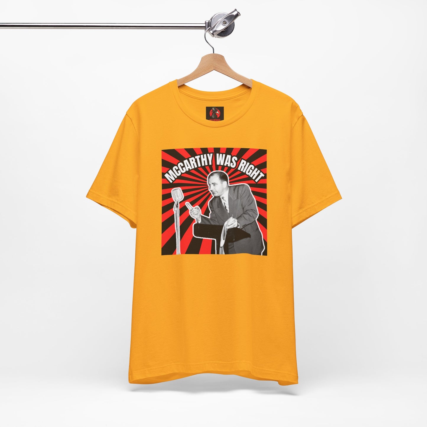 McCarthy Was Right Design 4 Unisex Jersey Short Sleeve Tee