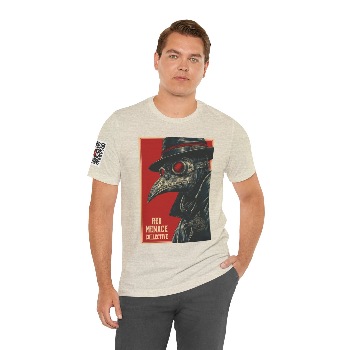Red Menace Collective Plague Doctor Propaganda T-Shirt