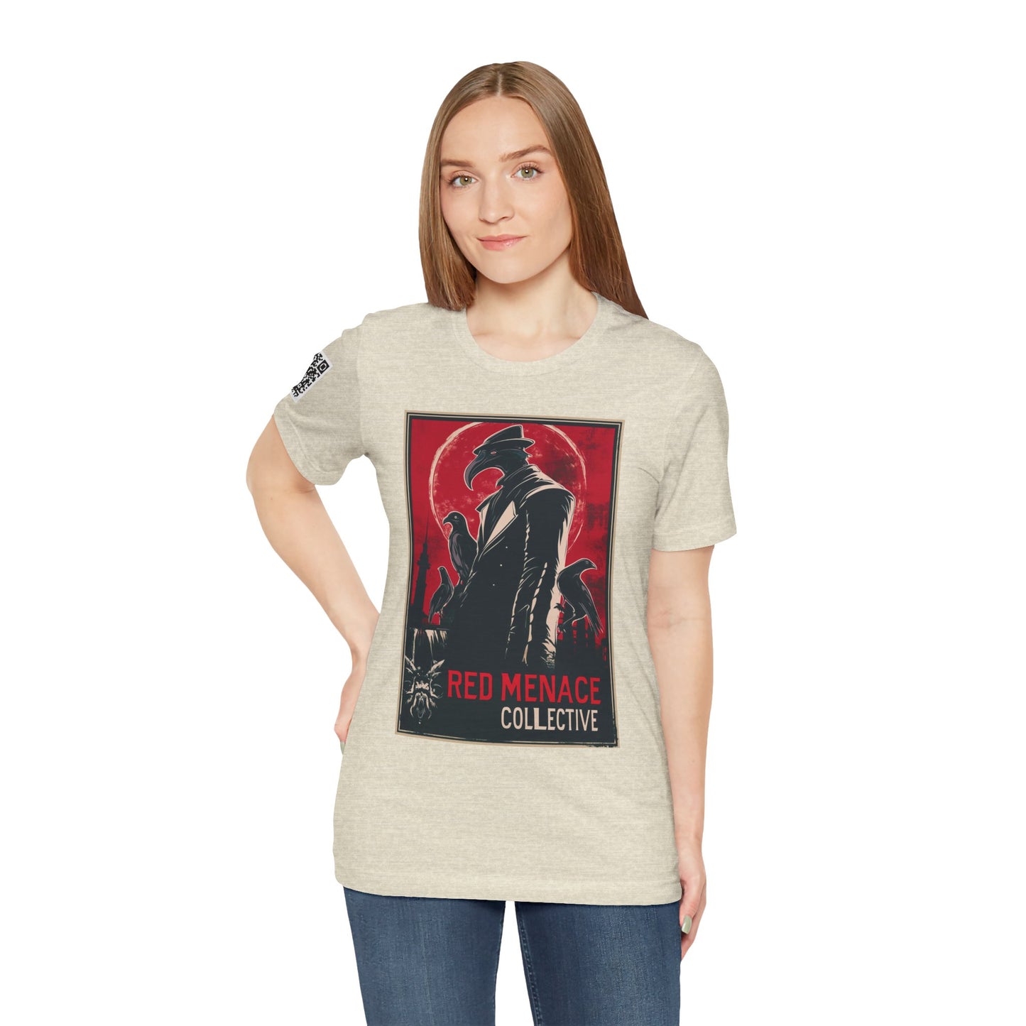 Red Menace Collective Propaganda Unisex Jersey Short Sleeve Tee
