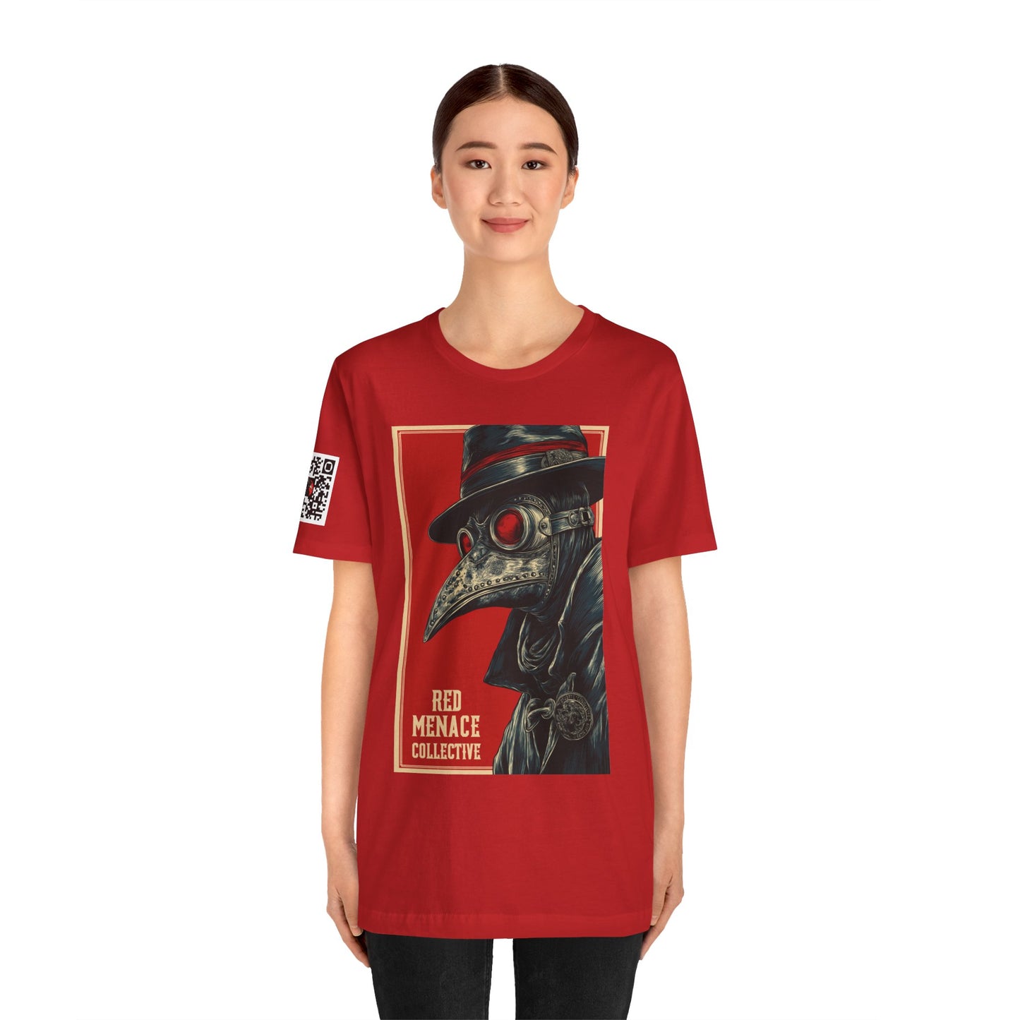 Red Menace Collective Plague Doctor Propaganda T-Shirt