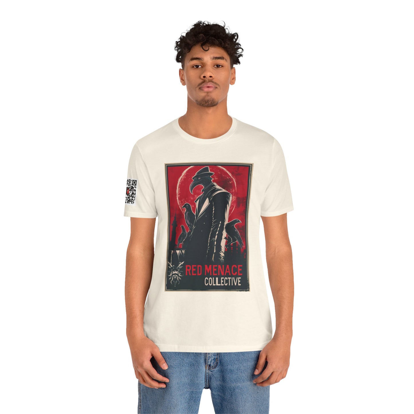 Red Menace Collective Propaganda Unisex Jersey Short Sleeve Tee