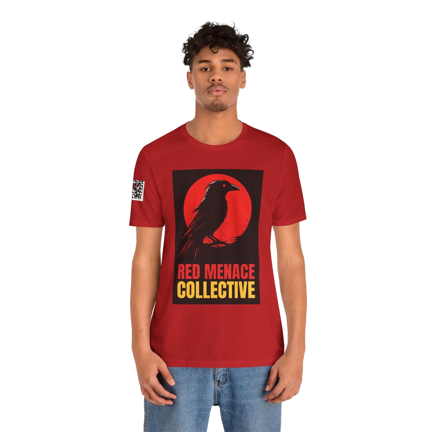 Red Menace Collective - Crow Unisex Jersey Short Sleeve Tee