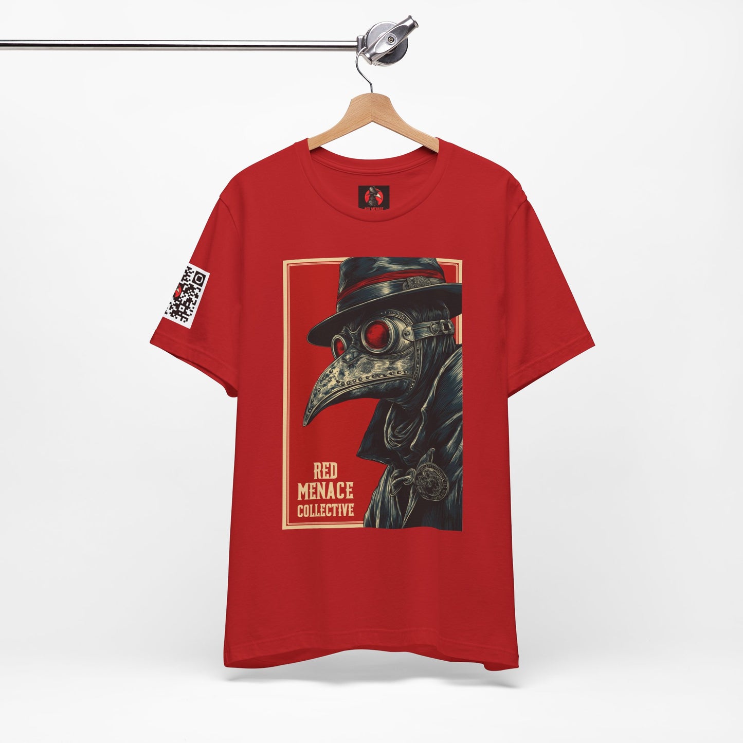 Red Menace Collective Plague Doctor Propaganda T-Shirt