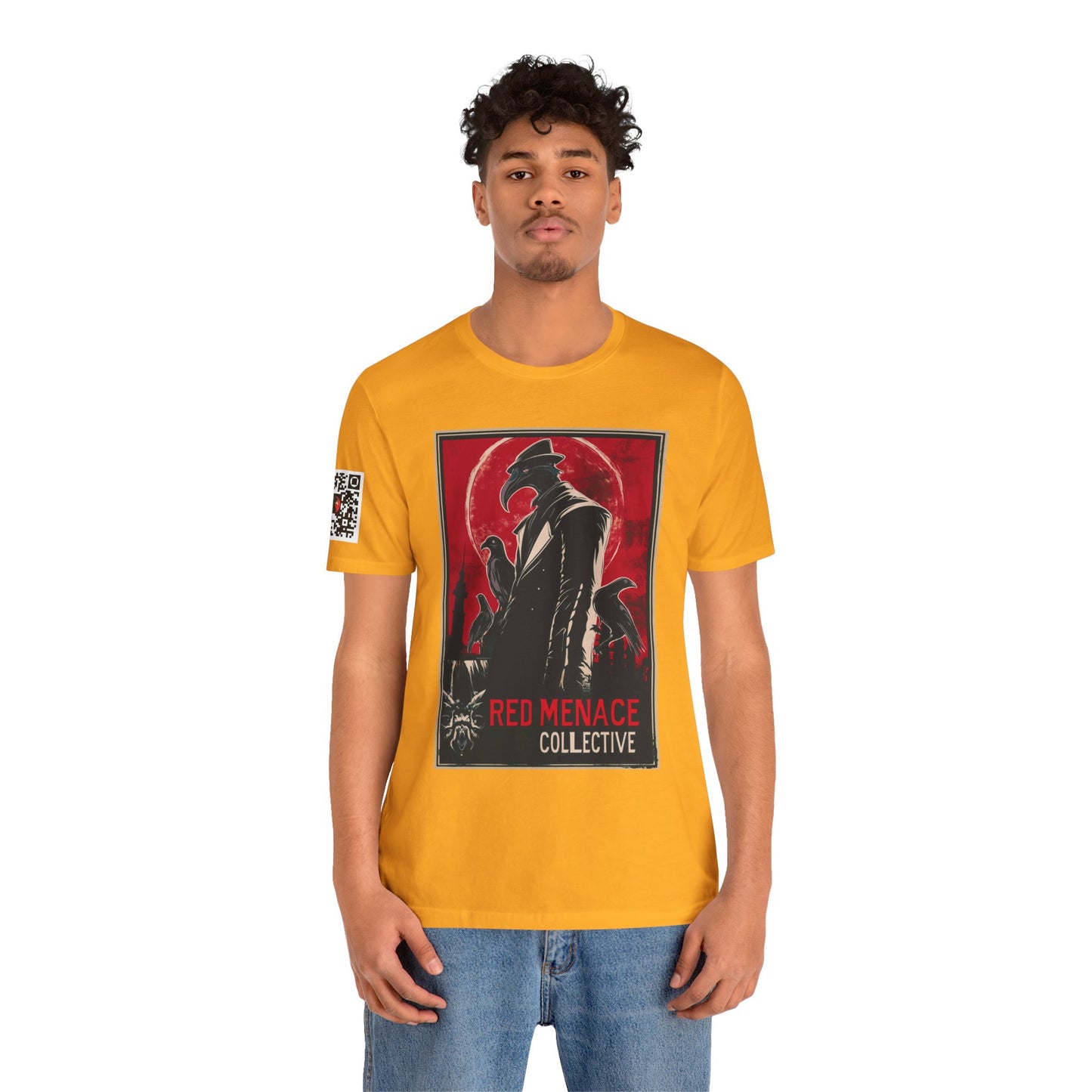 Red Menace Collective Propaganda Unisex Jersey Short Sleeve Tee