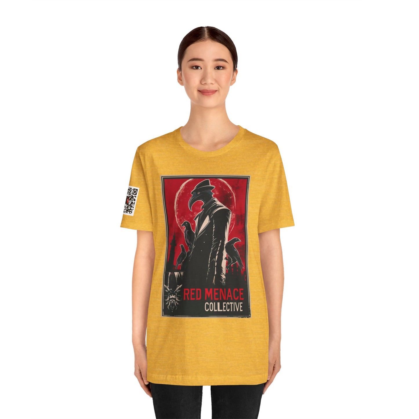Red Menace Collective Propaganda Unisex Jersey Short Sleeve Tee