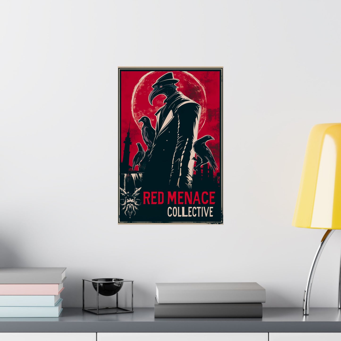 Red Menace Collective Propaganda Matte Vertical Posters