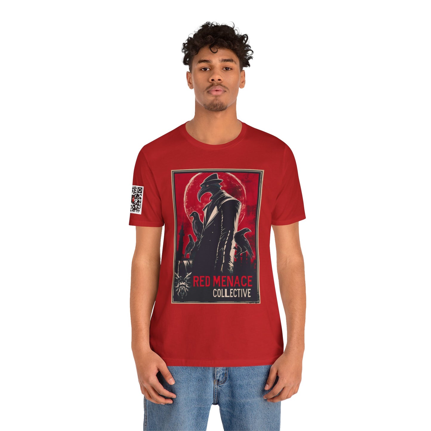 Red Menace Collective Propaganda Unisex Jersey Short Sleeve Tee