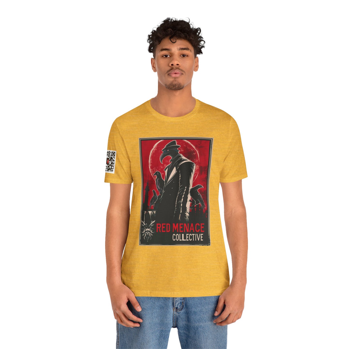 Red Menace Collective Propaganda Unisex Jersey Short Sleeve Tee