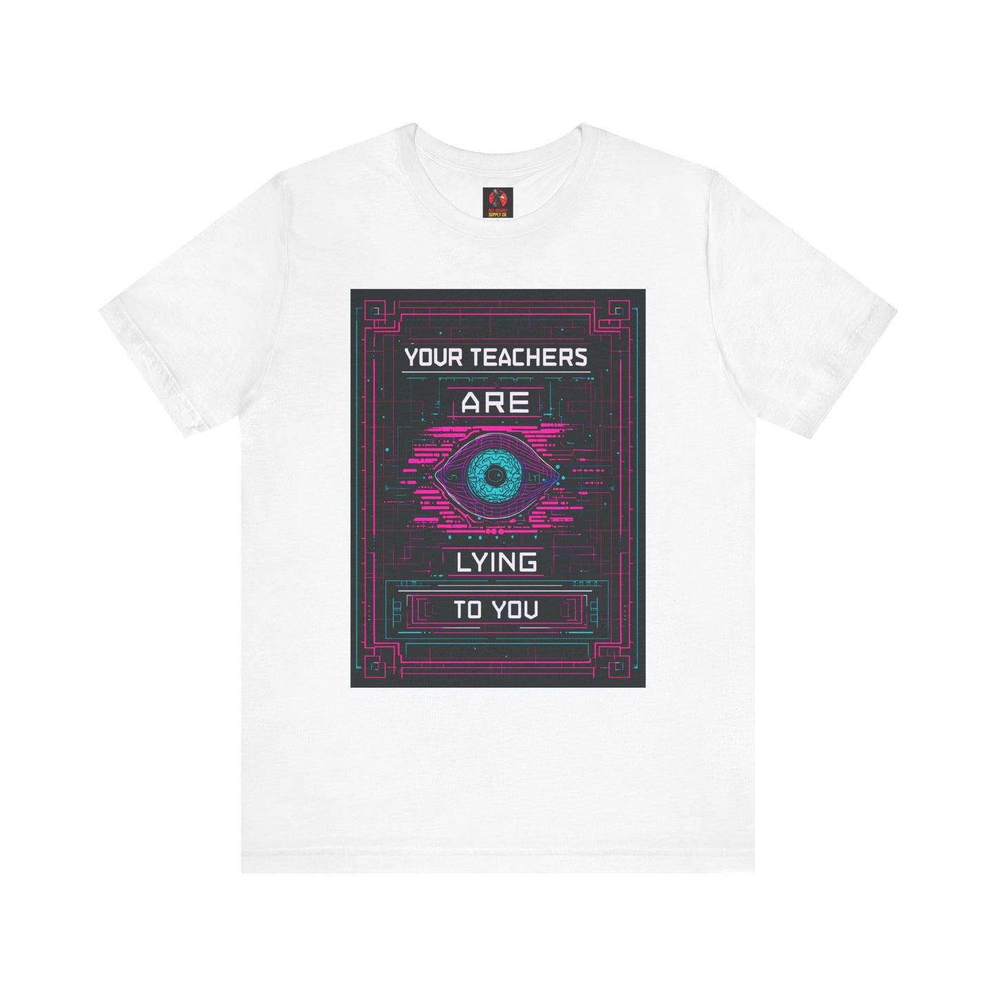 Your Teachers Are Lying To You Unisex Jersey Tee