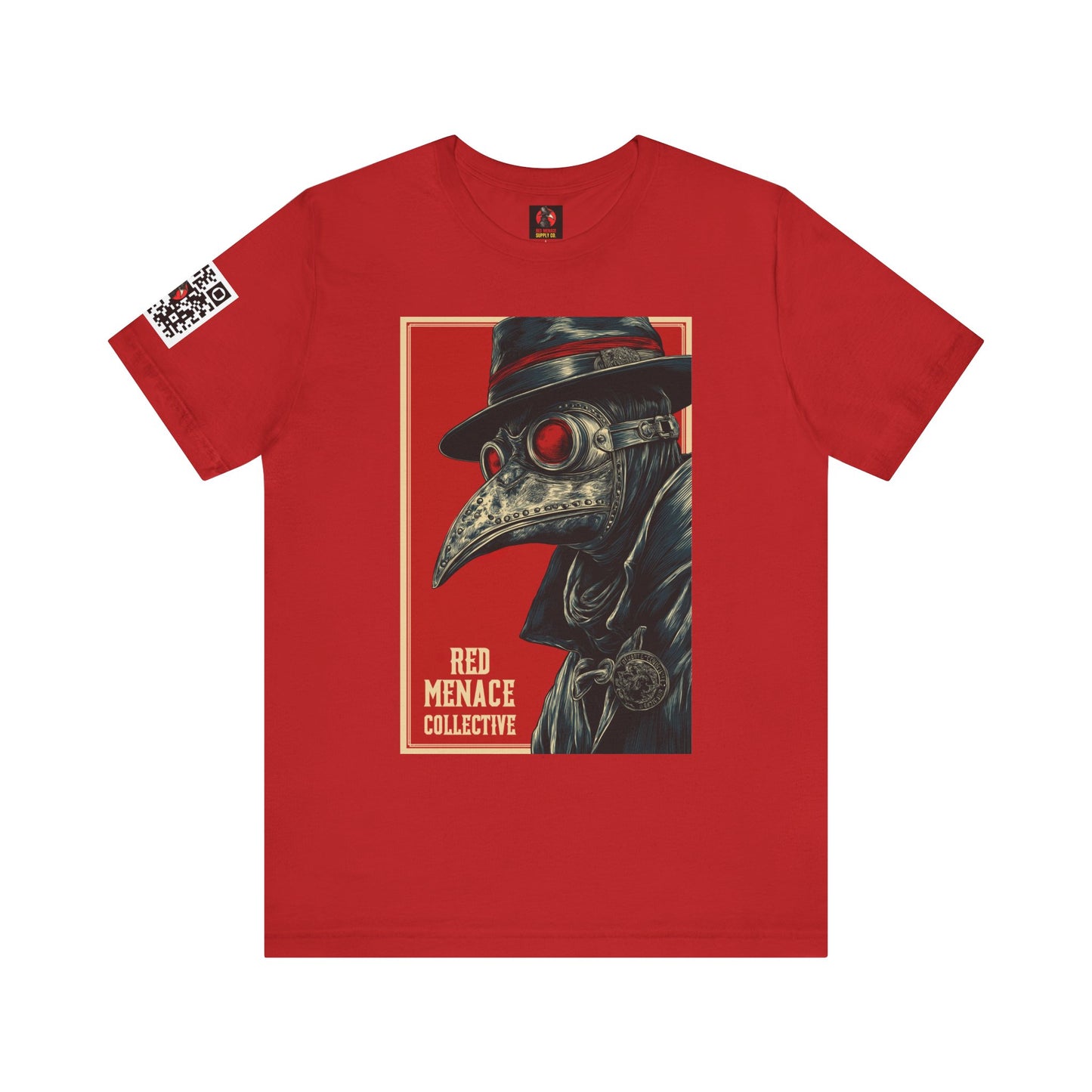 Red Menace Collective Plague Doctor Propaganda T-Shirt