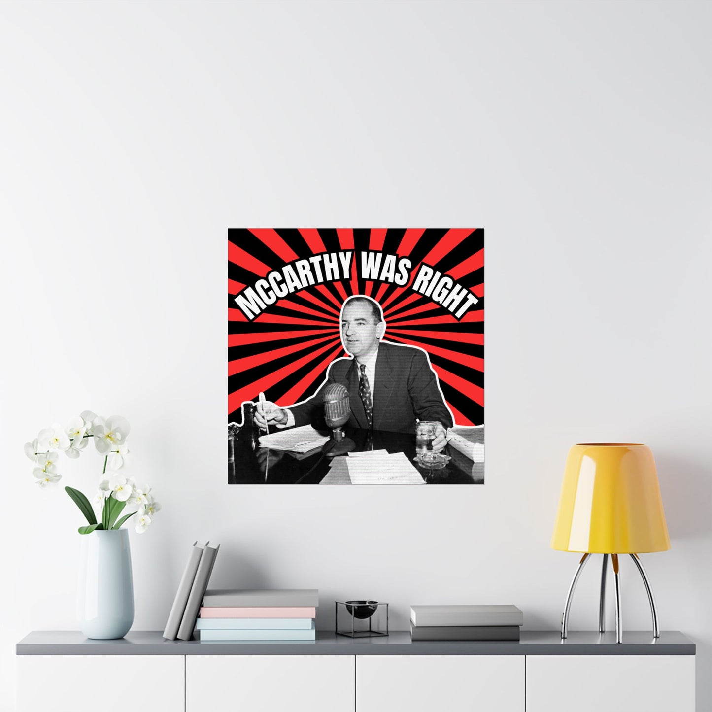 McCarthy Was Right Design 3 Matte Vertical Posters