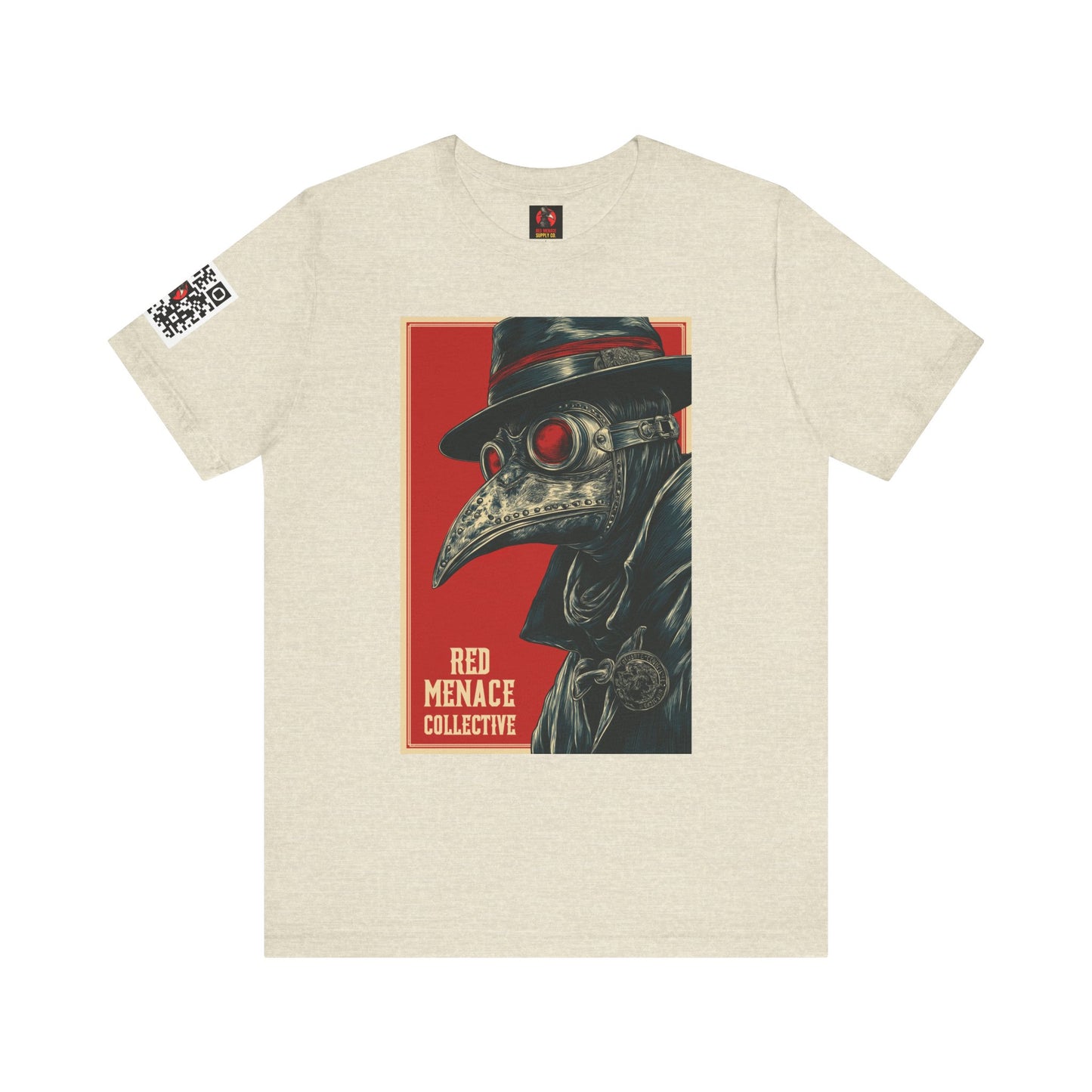 Red Menace Collective Plague Doctor Propaganda T-Shirt