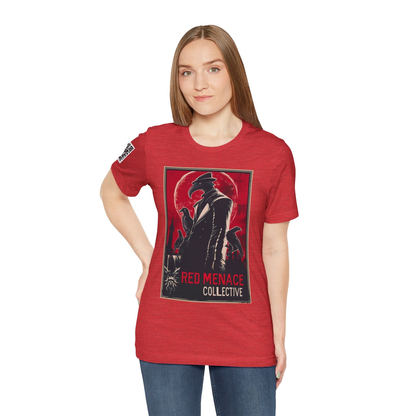 Red Menace Collective Propaganda Unisex Jersey Short Sleeve Tee