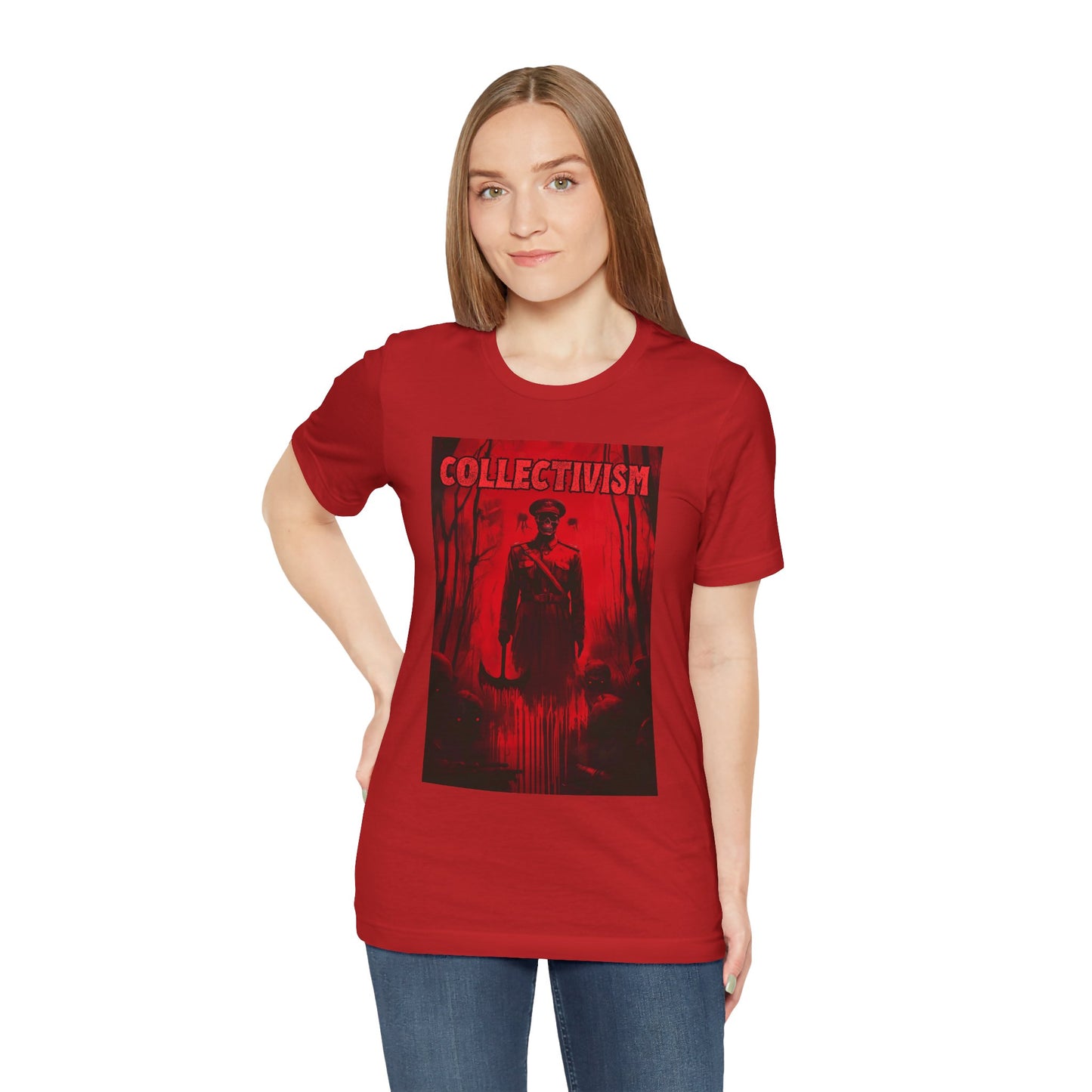 LIMITED EDITION HALLOWEEN 2025: Collectivism Horror Movie Jersey T-Shirt