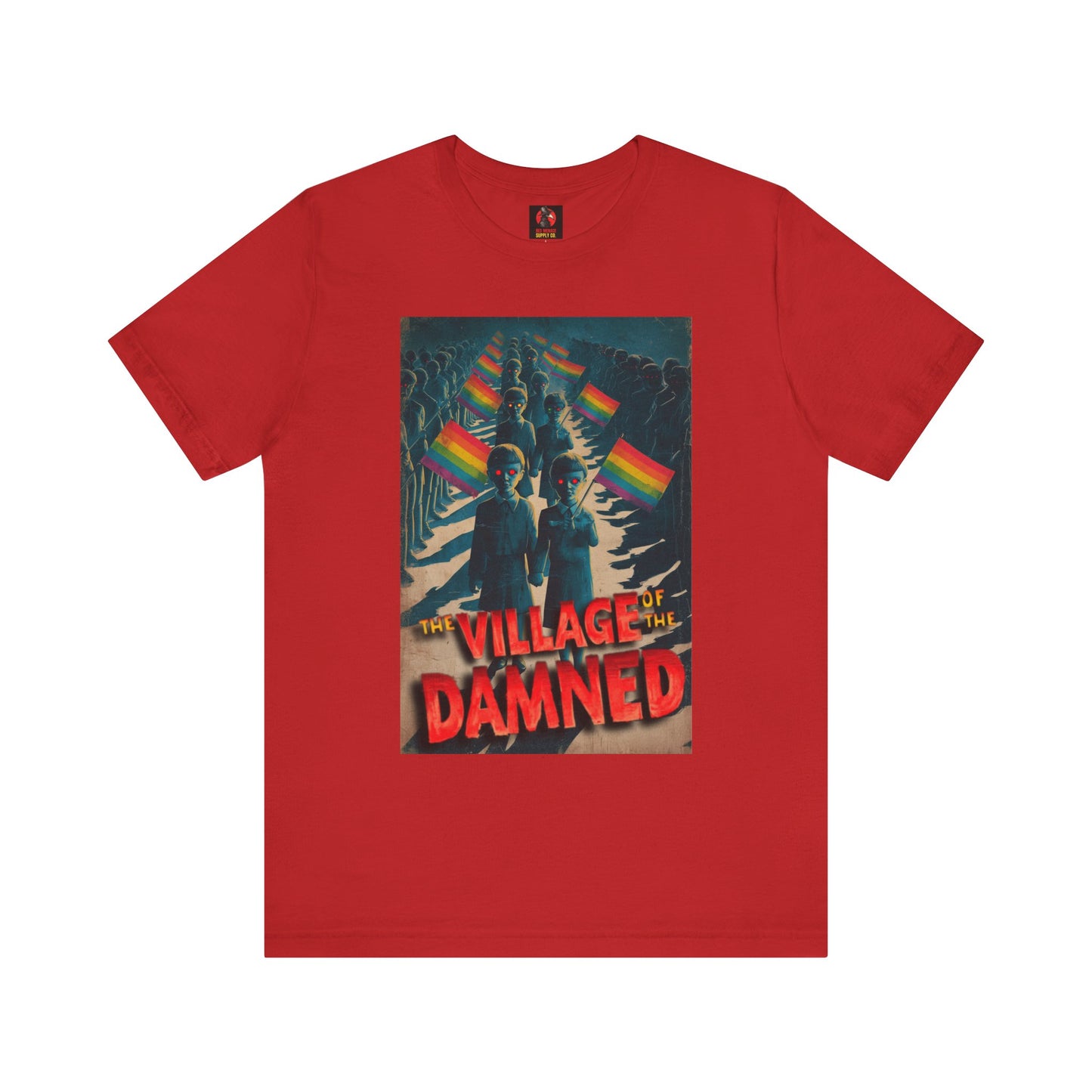 LIMITED EDITION HALLOWEEN 2025: Village Of The Damned Movie Poster Jersey T-Shirt