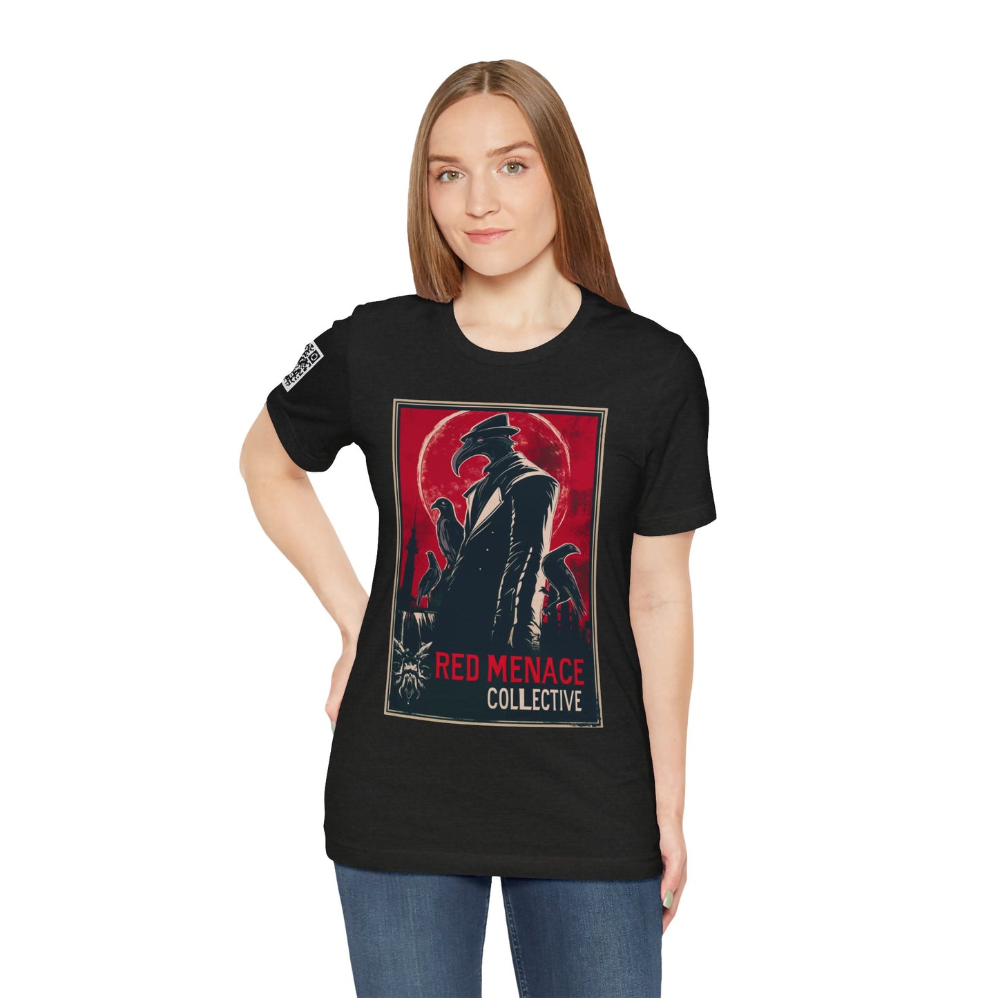 Red Menace Collective Propaganda Unisex Jersey Short Sleeve Tee