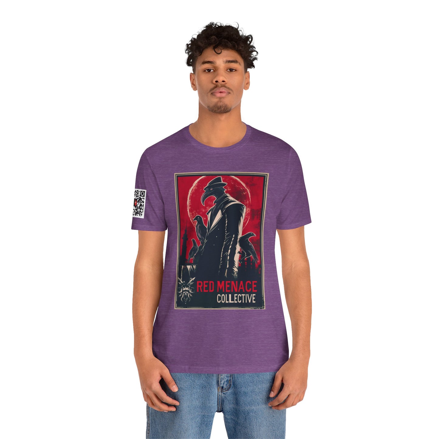 Red Menace Collective Propaganda Unisex Jersey Short Sleeve Tee