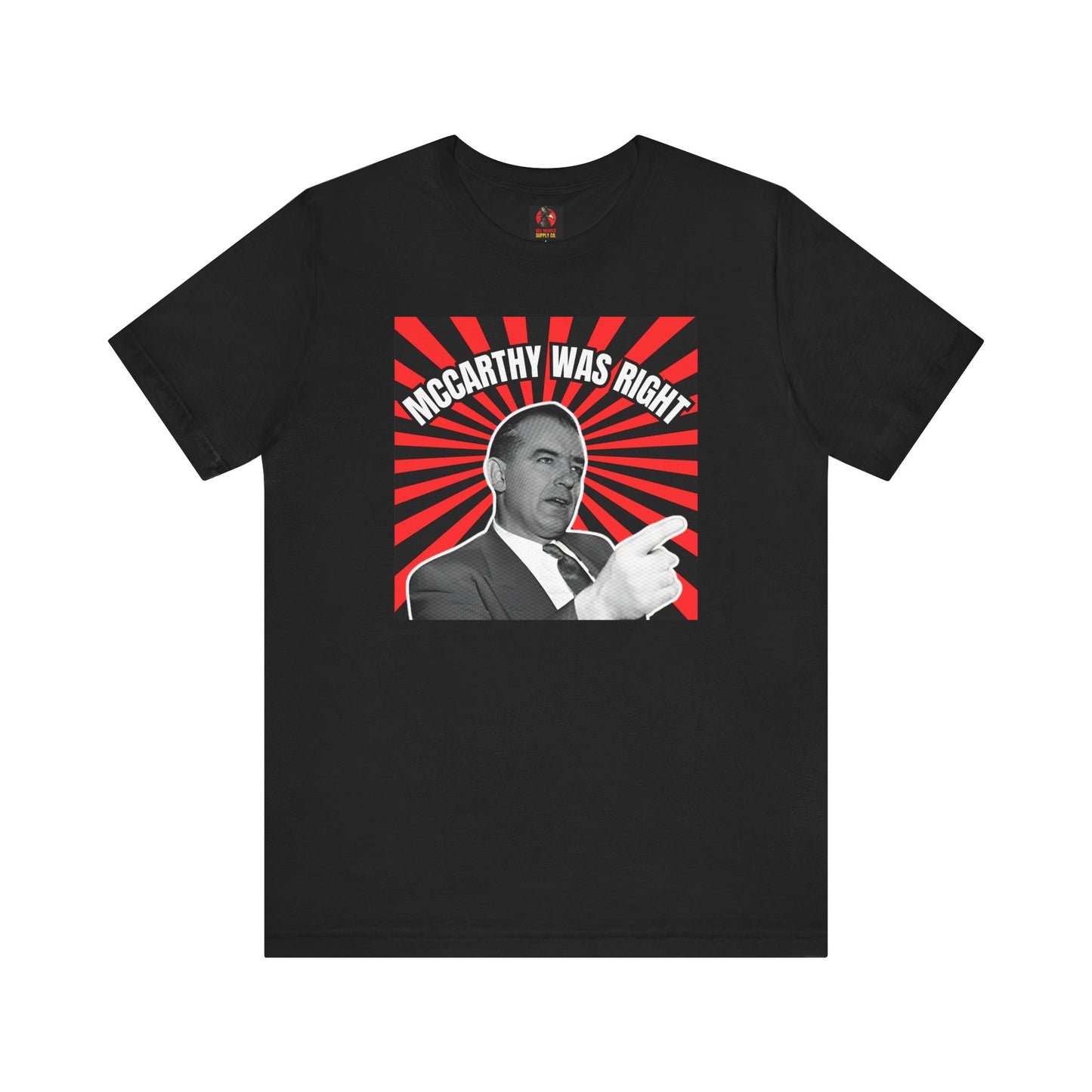 McCarthy Was Right Design 2 Unisex Jersey Short Sleeve Tee