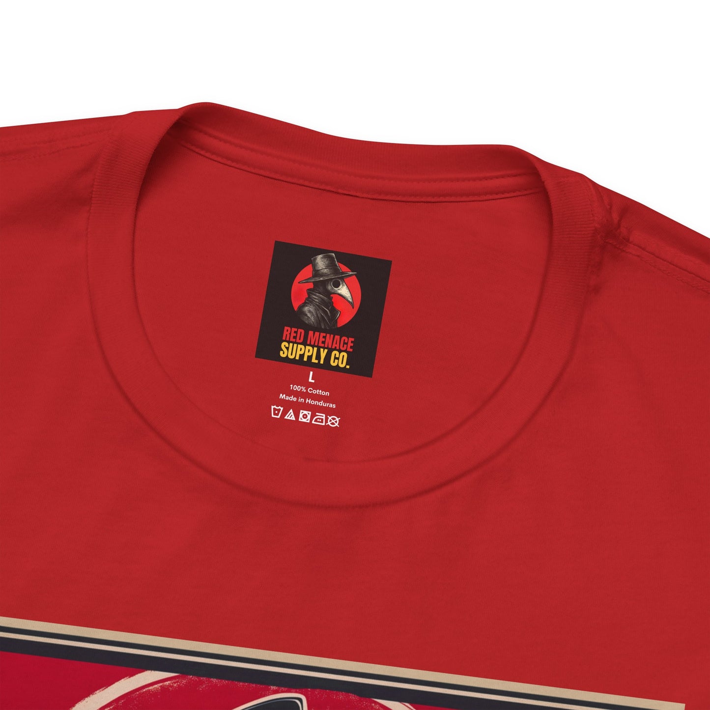 Red Menace Collective Propaganda Unisex Jersey Short Sleeve Tee
