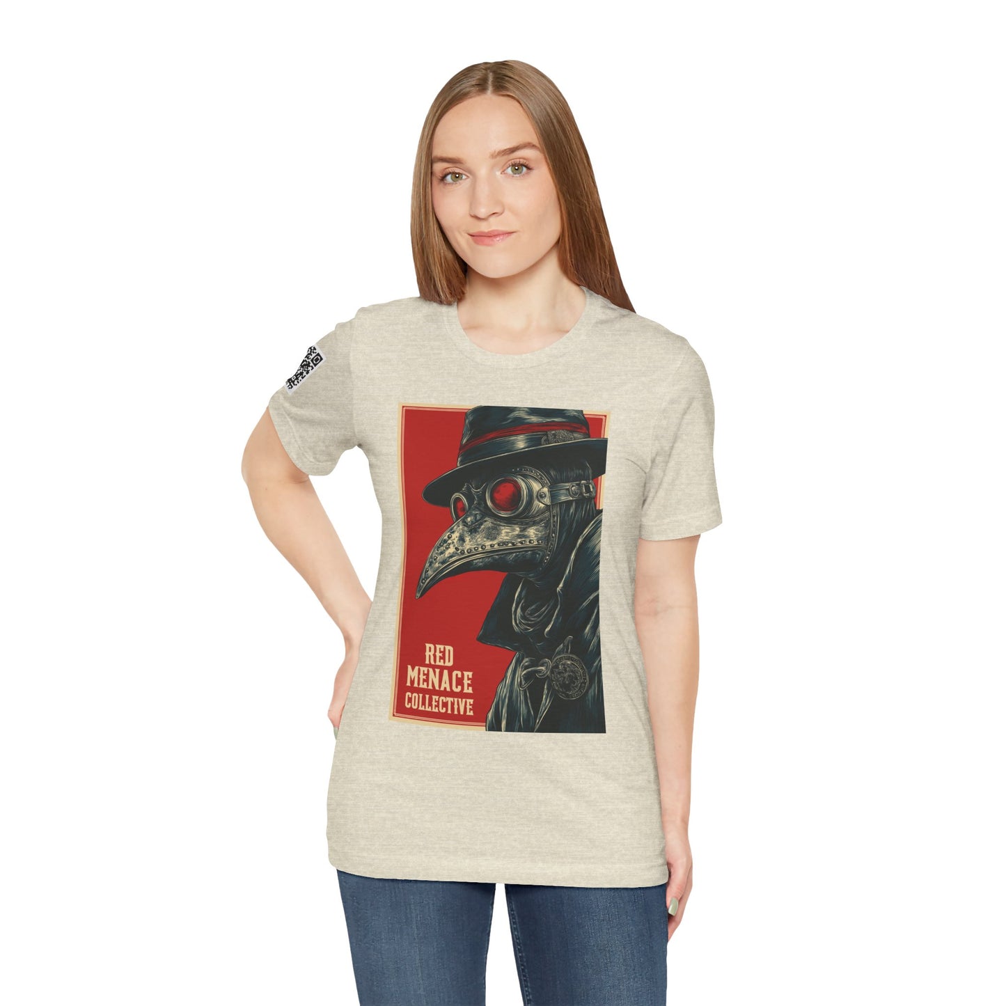 Red Menace Collective Plague Doctor Propaganda T-Shirt