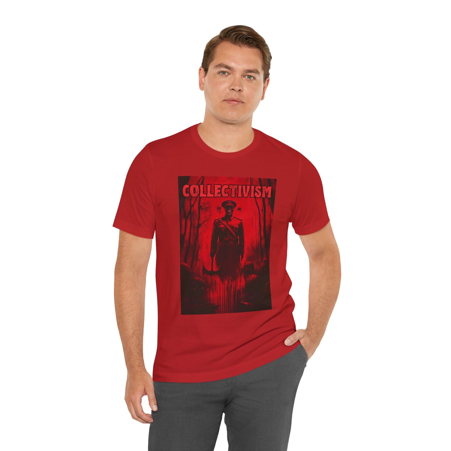 LIMITED EDITION HALLOWEEN 2025: Collectivism Horror Movie Jersey T-Shirt
