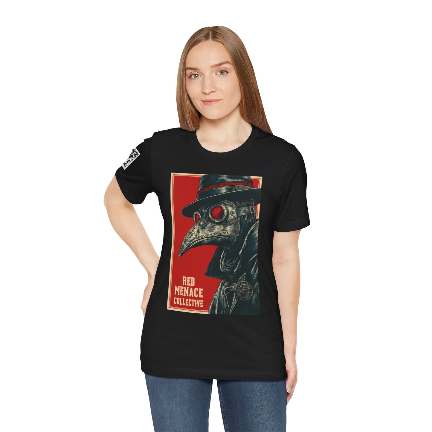 Red Menace Collective Plague Doctor Propaganda T-Shirt