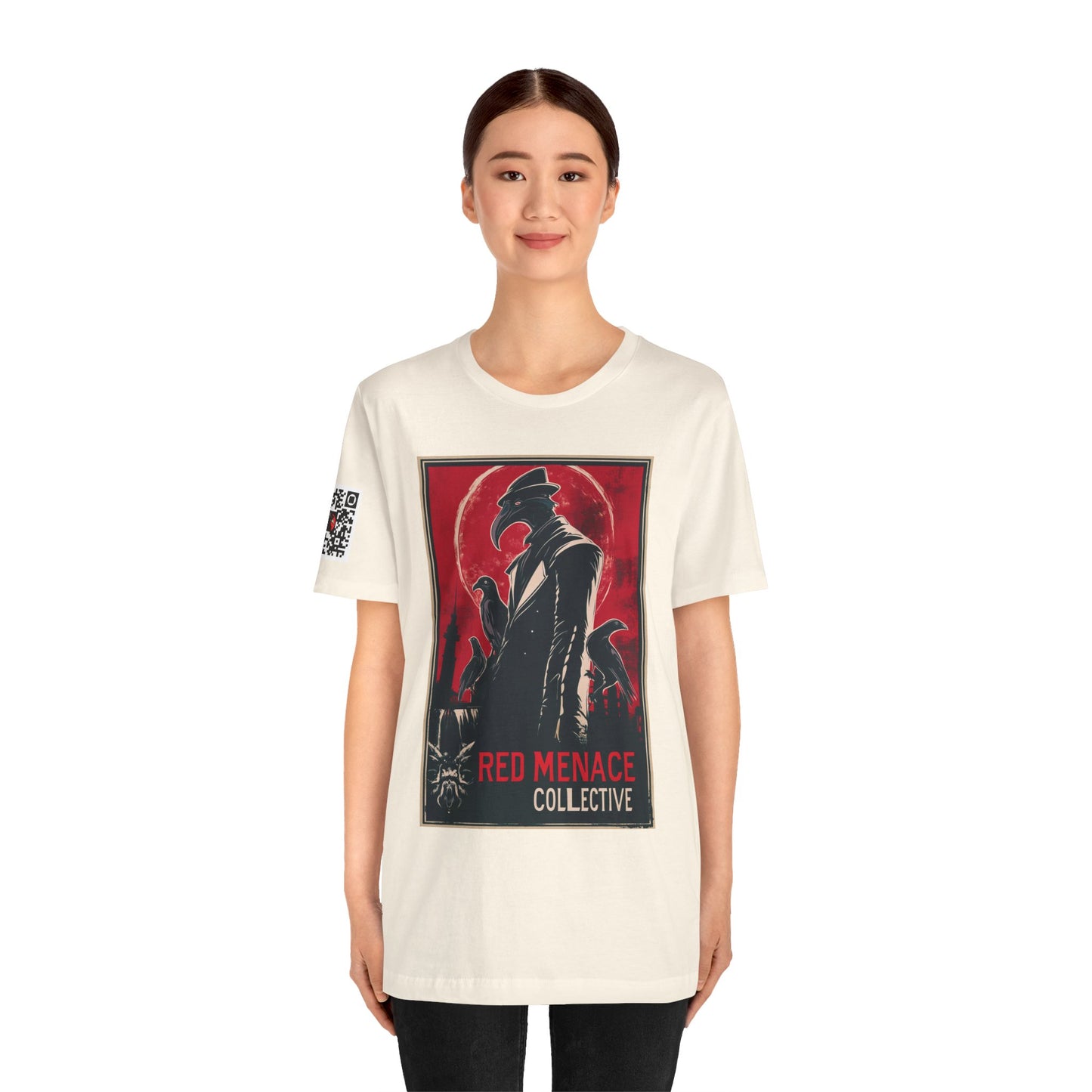 Red Menace Collective Propaganda Unisex Jersey Short Sleeve Tee