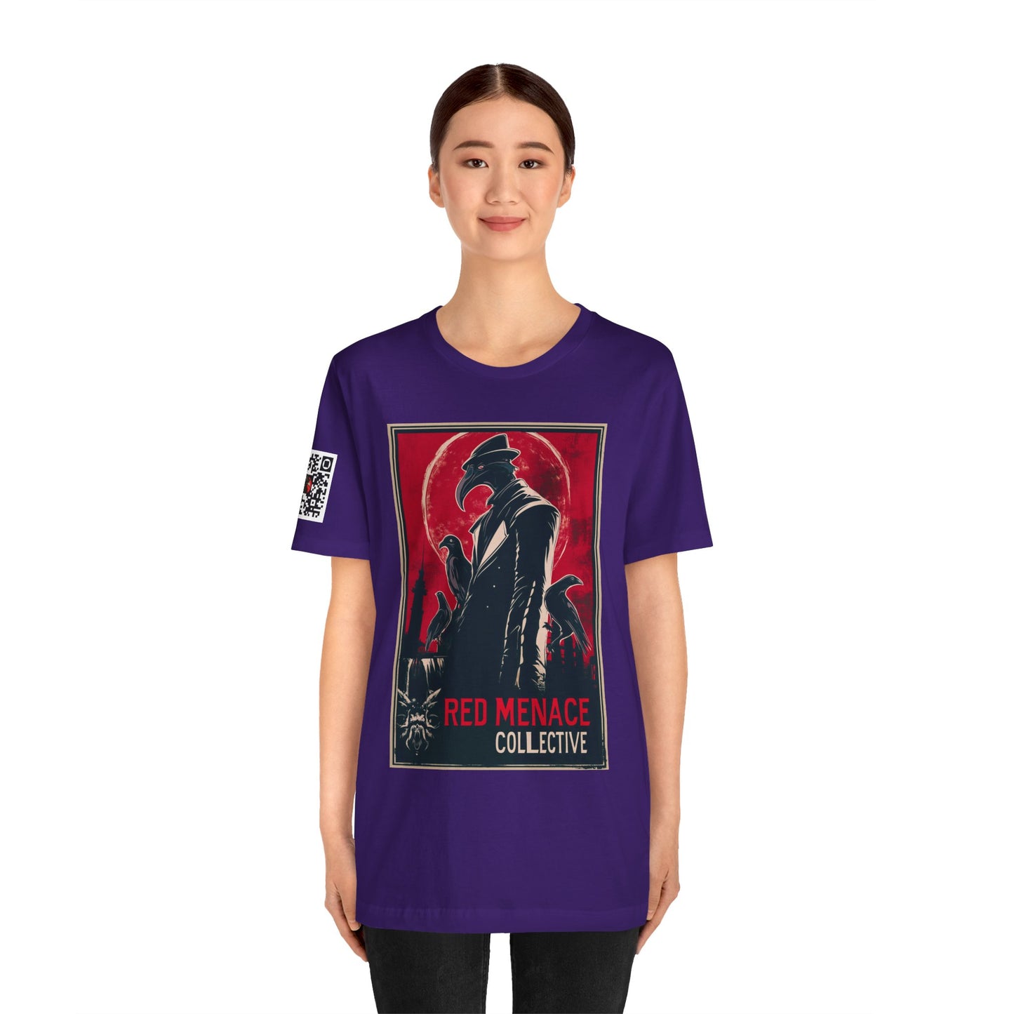 Red Menace Collective Propaganda Unisex Jersey Short Sleeve Tee