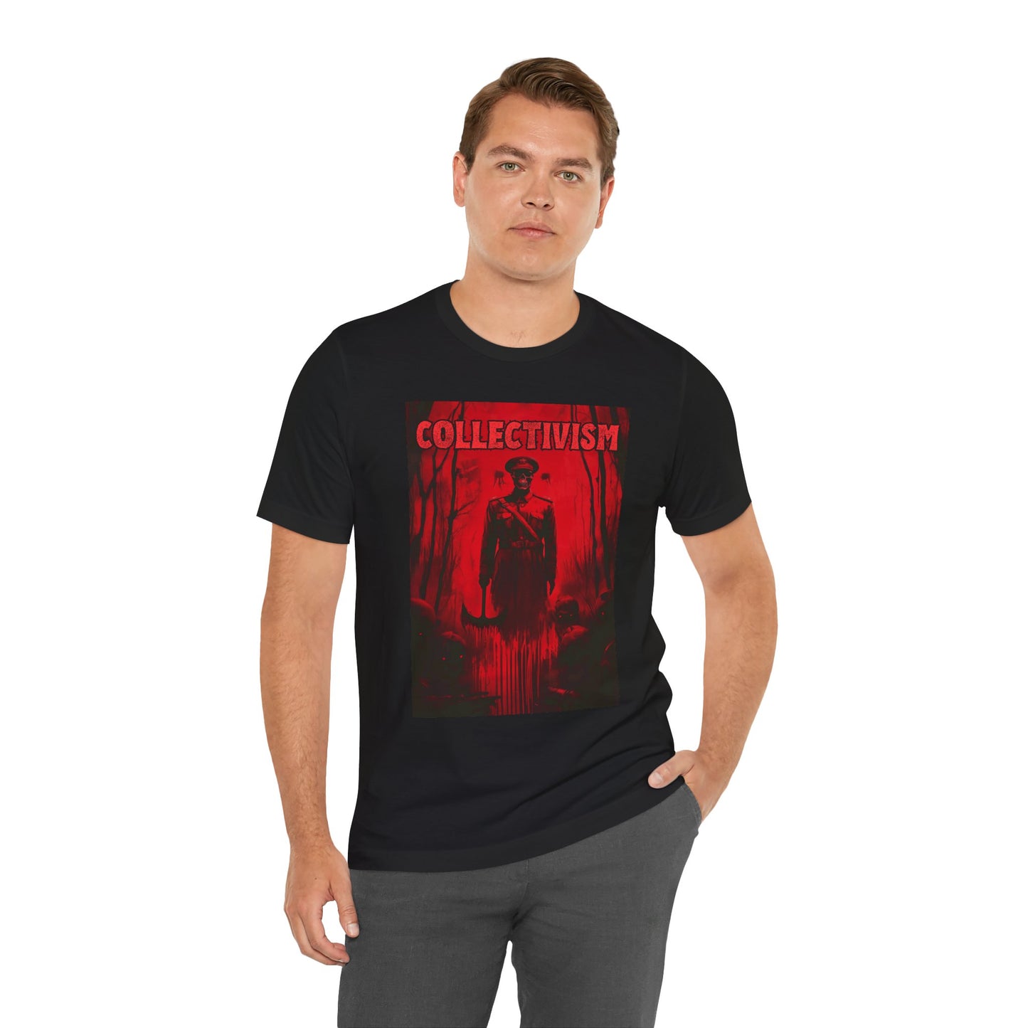 LIMITED EDITION HALLOWEEN 2025: Collectivism Horror Movie Jersey T-Shirt
