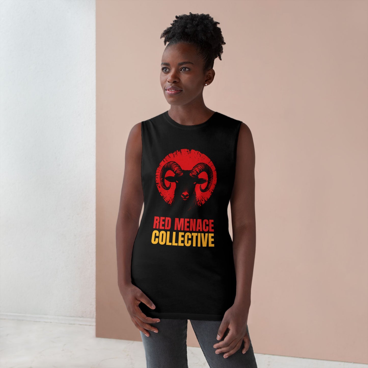 Red Menace Collective - Ram Unisex Barnard Tank