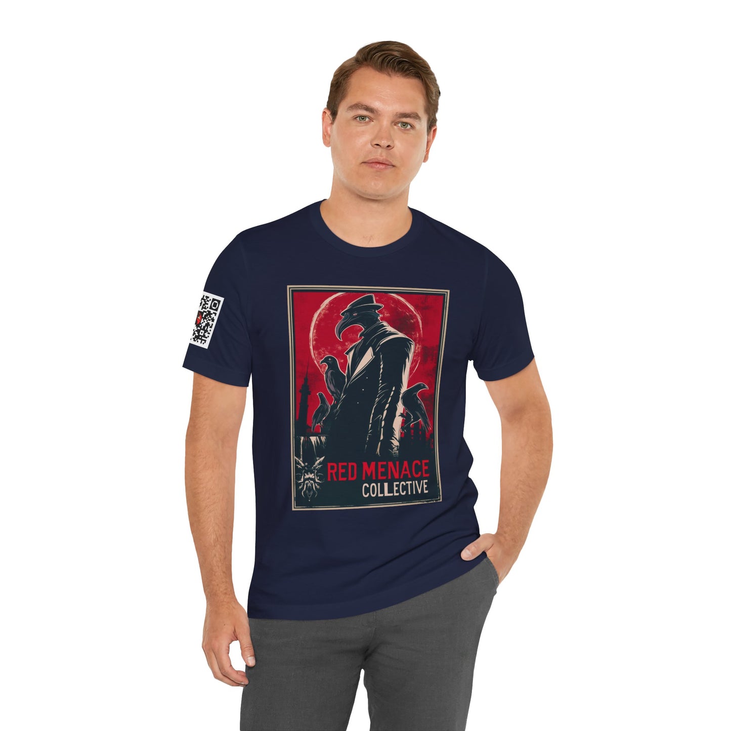 Red Menace Collective Propaganda Unisex Jersey Short Sleeve Tee