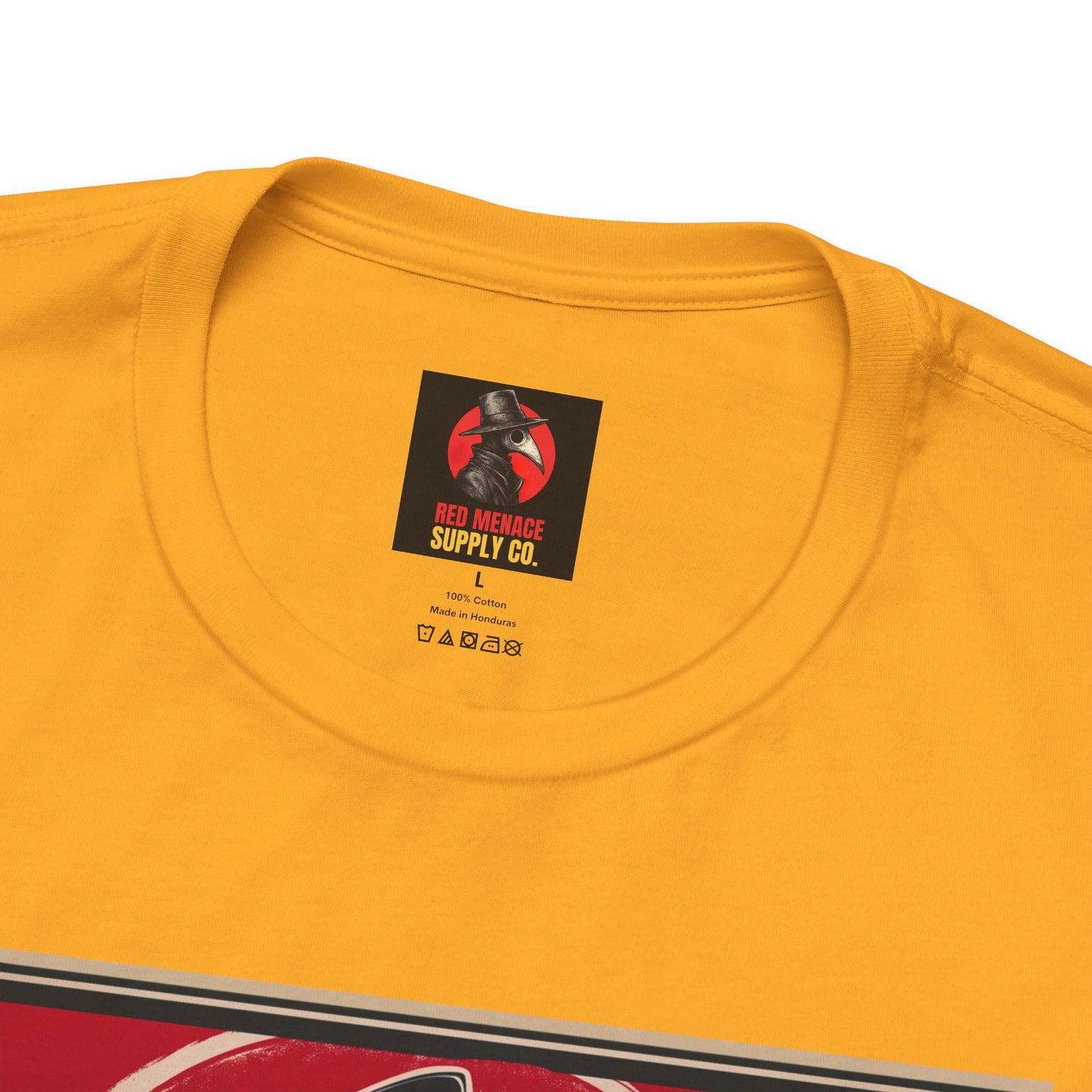 Red Menace Collective Propaganda Unisex Jersey Short Sleeve Tee