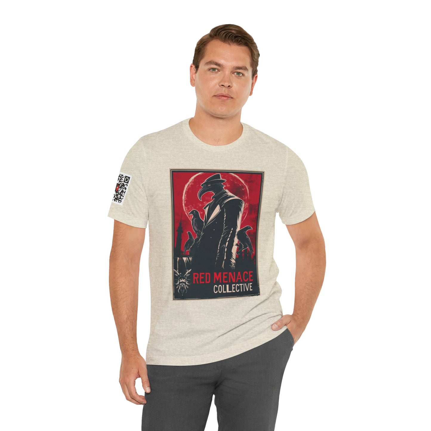 Red Menace Collective Propaganda Unisex Jersey Short Sleeve Tee