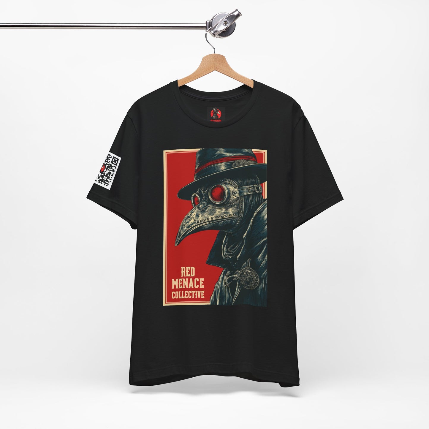 Red Menace Collective Plague Doctor Propaganda T-Shirt