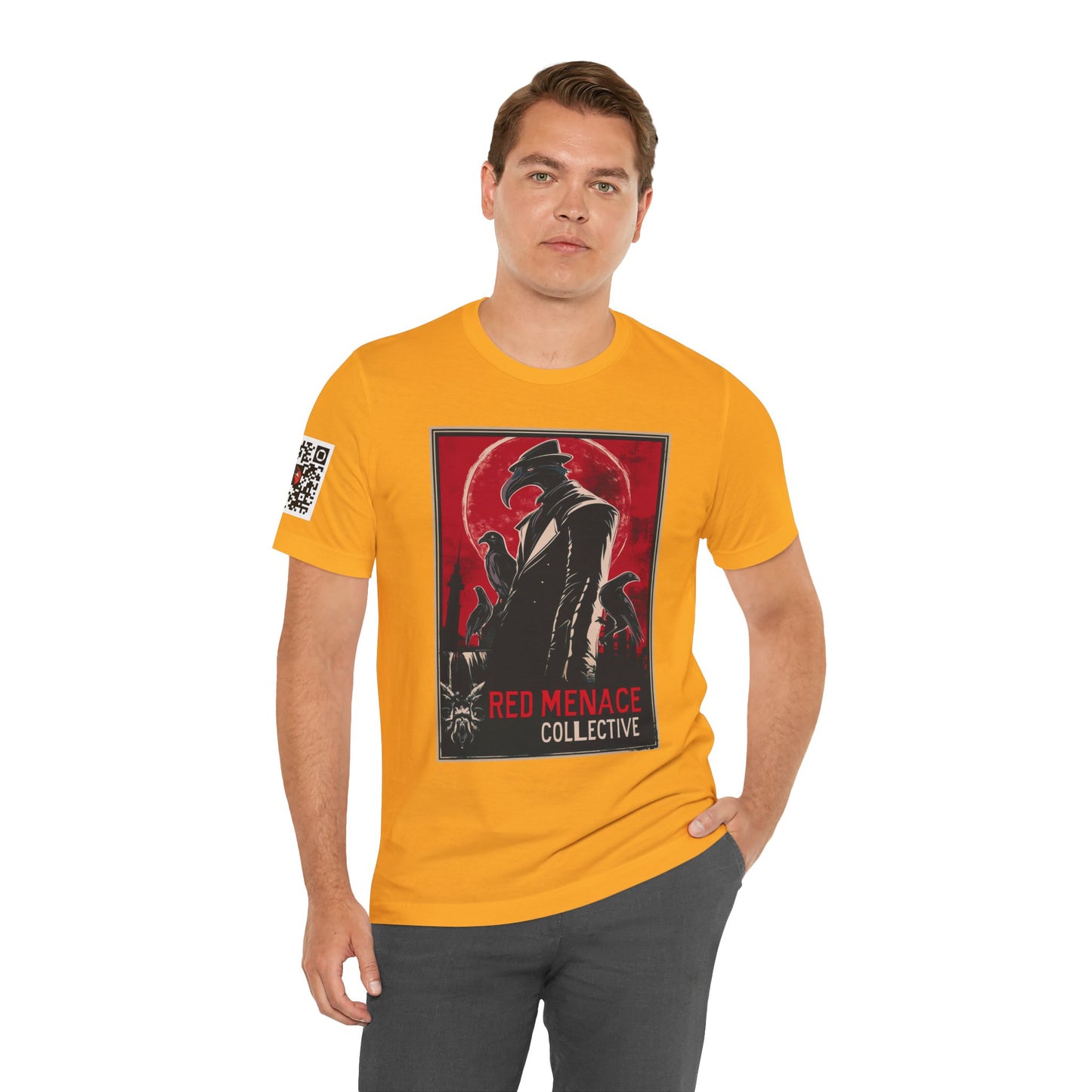 Red Menace Collective Propaganda Unisex Jersey Short Sleeve Tee