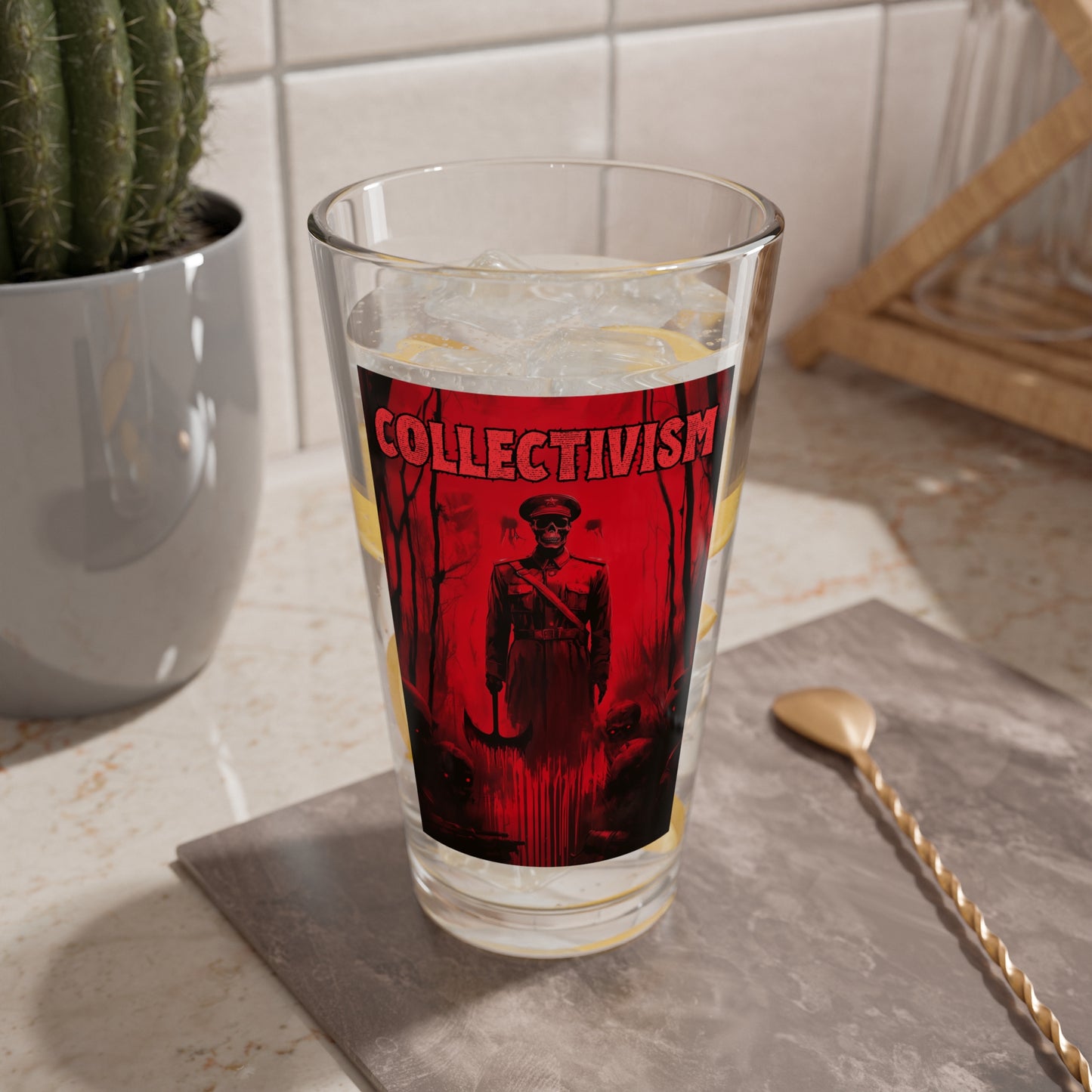 LIMITED EDITION HALLOWEEN 2025: Collectivism Horror Movie Pint Glass