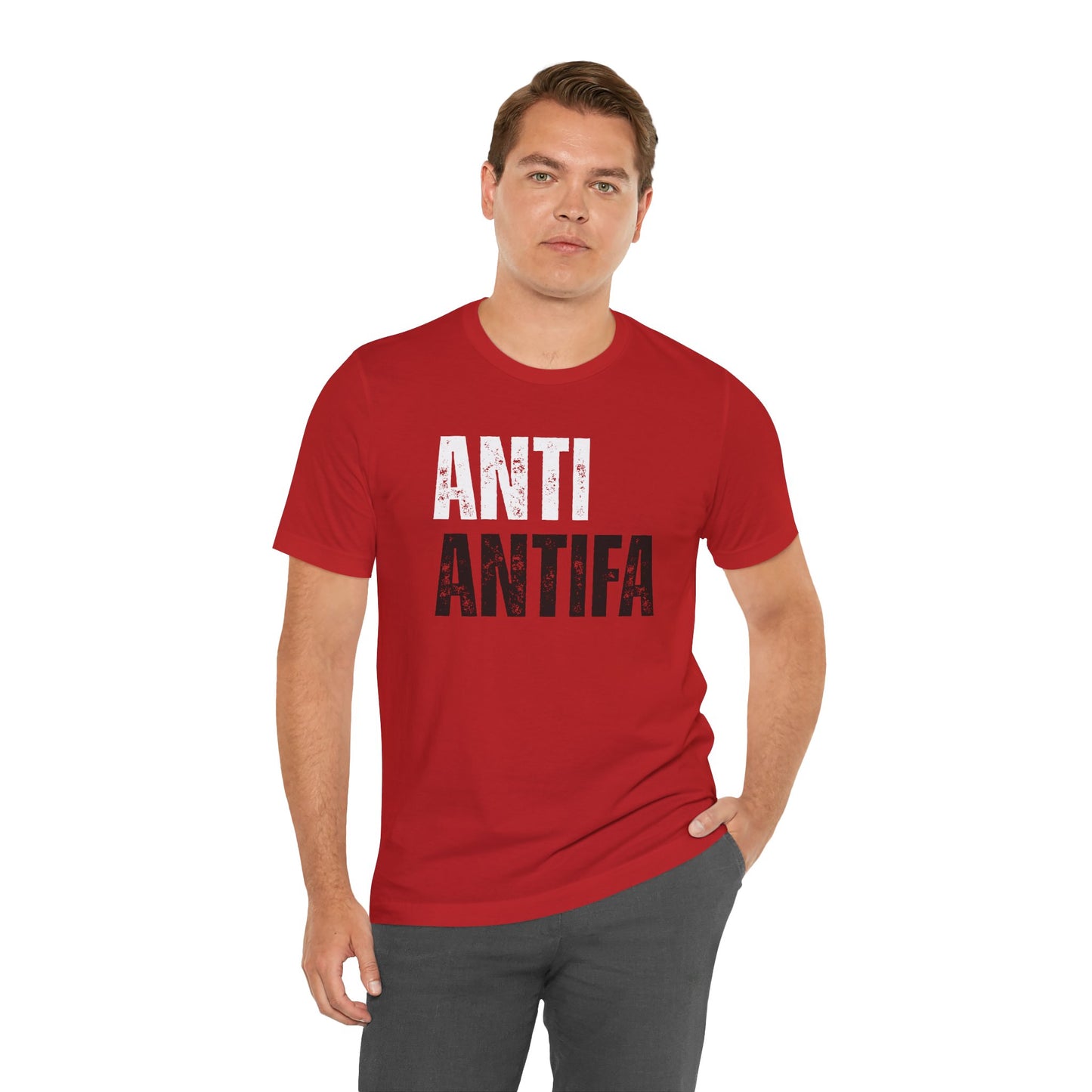Anti-Antifa Unisex Jersey Tee