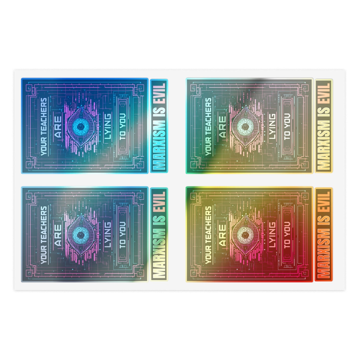 Your Teachers Are Lying To You Sticker Sheets