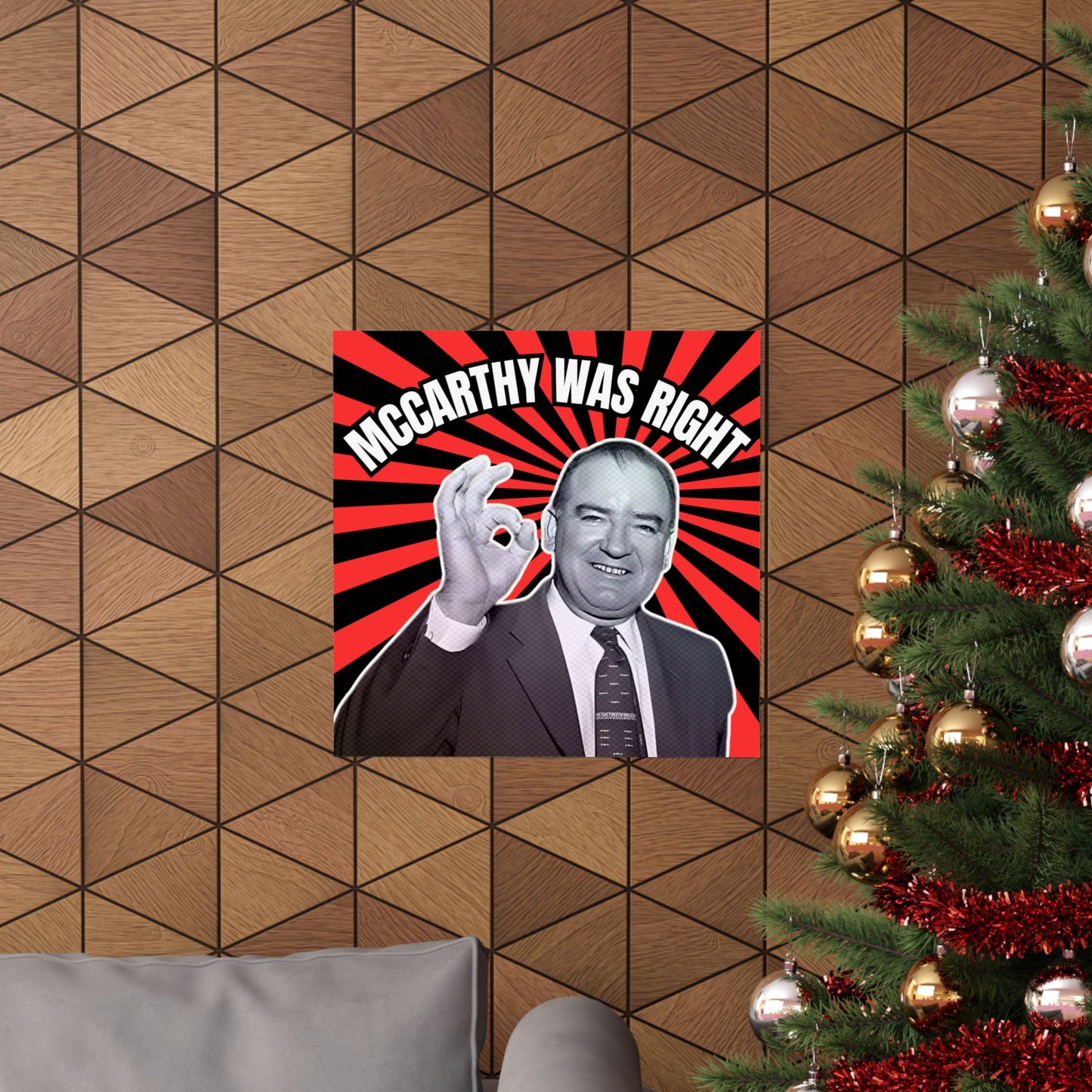 McCarthy Was Right Design 5 Matte Vertical Posters
