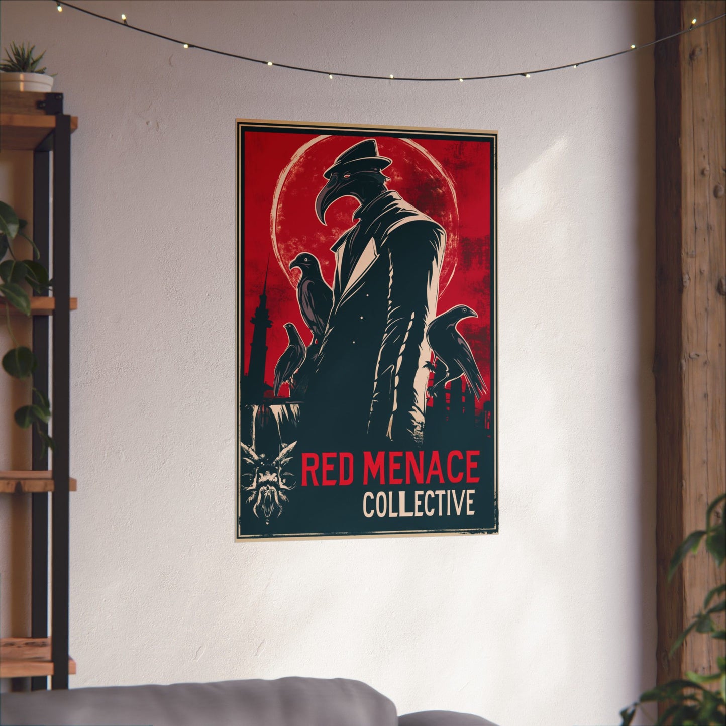 Red Menace Collective Propaganda Matte Vertical Posters