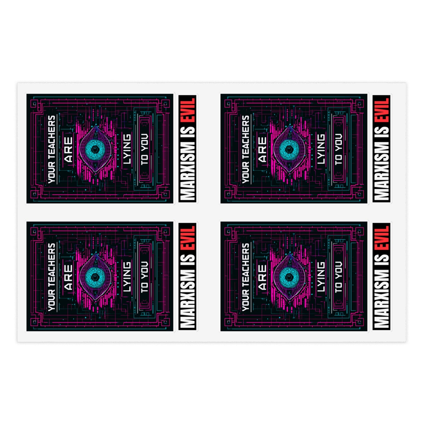 Your Teachers Are Lying To You Sticker Sheets