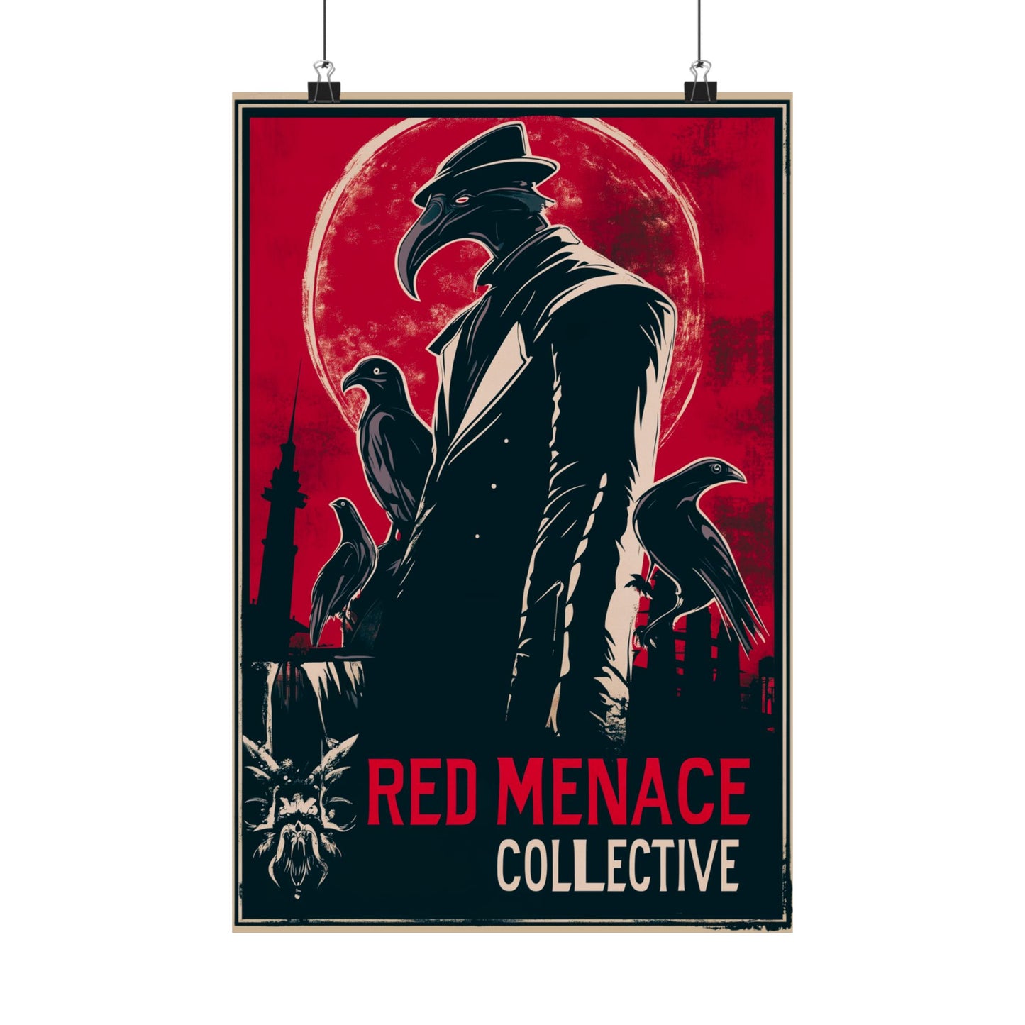 Red Menace Collective Propaganda Matte Vertical Posters