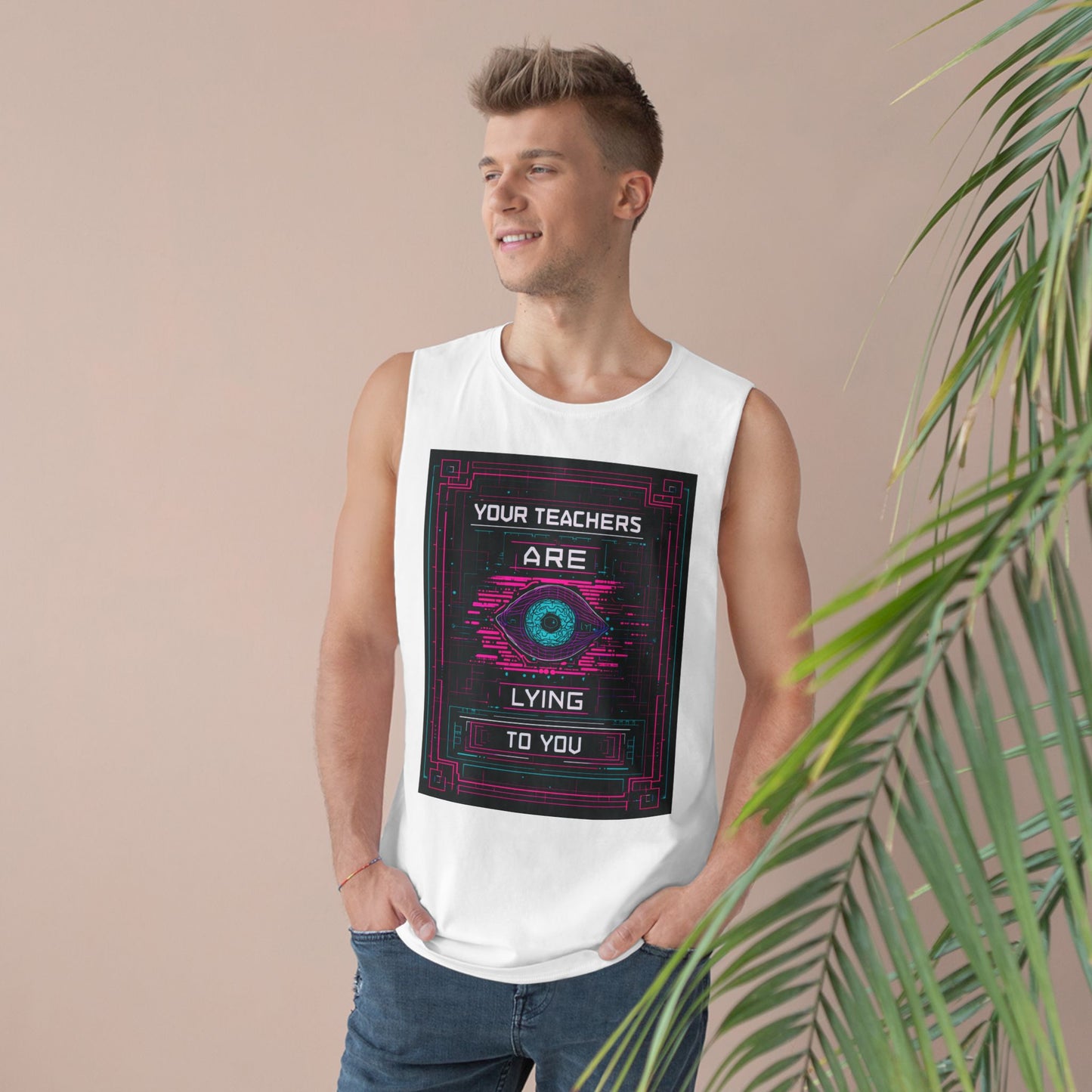 Your Teachers Are Lying To You Unisex Tank Top